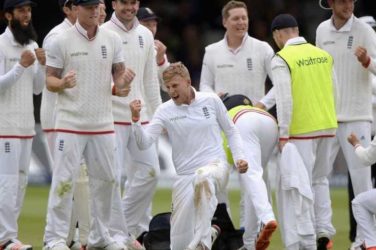 England on 1000th Test