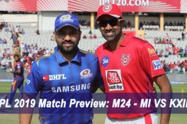 IPL 2019 Match Preview M24 - MI VS KXIP