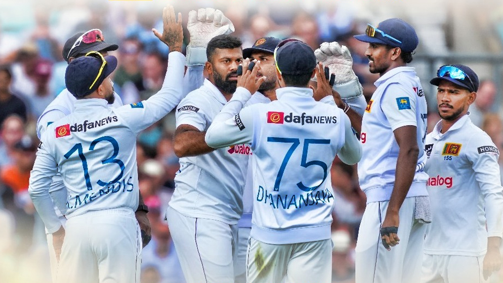 Sri Lanka test victory over England