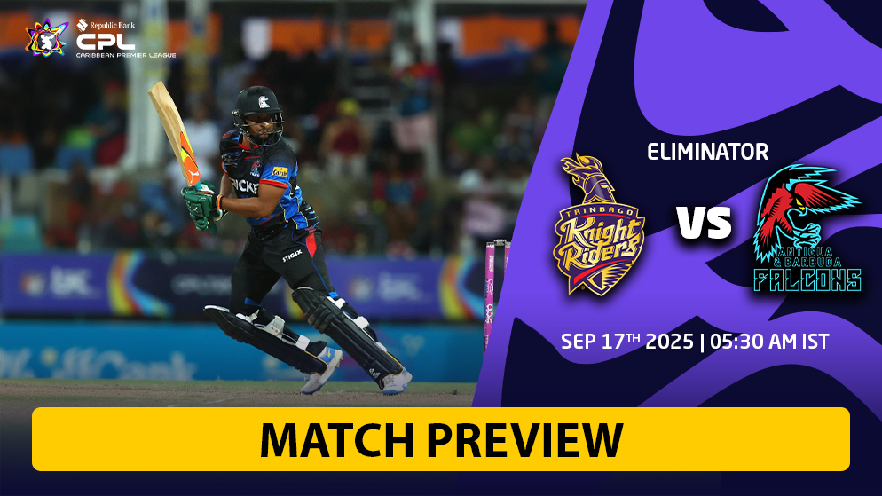 Trinbago Knight Riders vs Antigua and Barbuda Falcons
