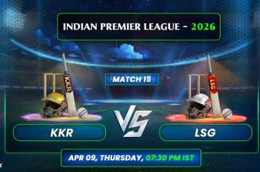 Kolkata Knight Riders vs Lucknow Super Giants