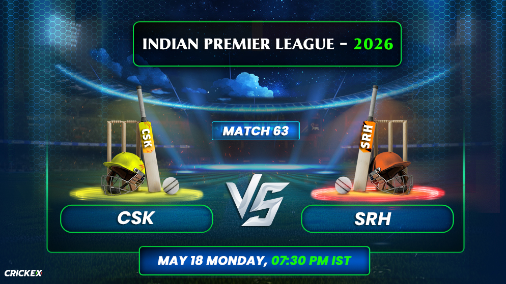 Chennai Super Kings vs Sunrisers Hyderabad