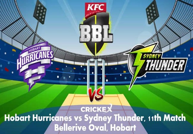 Hobart Hurricanes Vs Sydney Thunder