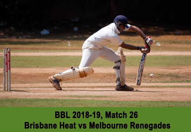 Brisbane Heat vs Melbourne Renegades