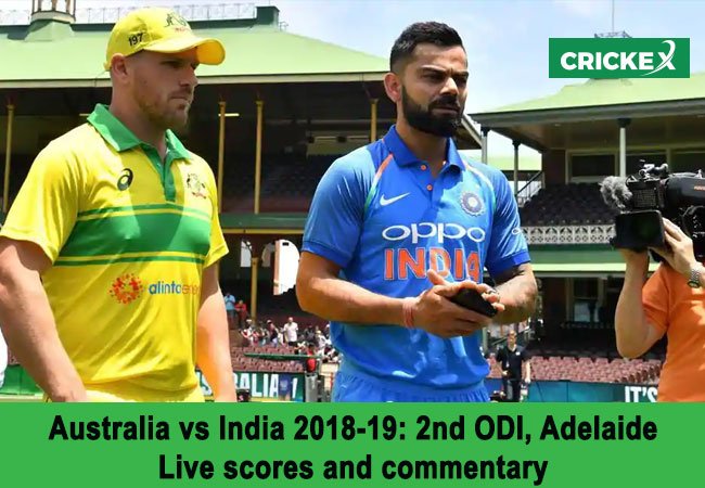 India vs Australia, 2nd ODI: Live scores