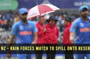 Rain Forces Match to Spill Onto Reserve Day