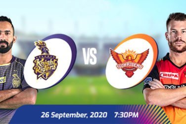 IPL 2020 KKR vs SRH Prediction