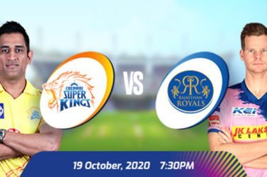 IPL 2020 CSK VS RR Prediction
