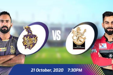 IPL 2020 KKR VS RCB Prediction