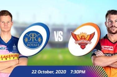 IPL 2020 RR VS SRH Prediction