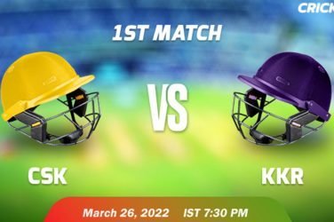 CSK VS KKR 1st Match