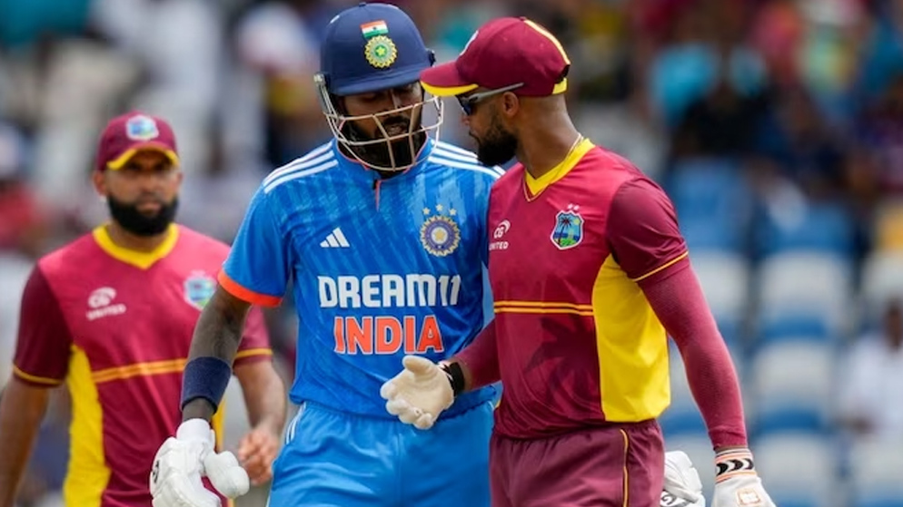 West Indies vs India 1st T20I 2023